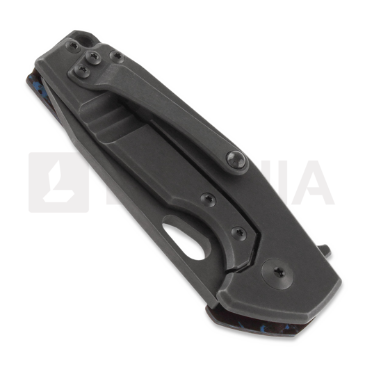 Fox Knives Suru CF/Ti sulankstomas peilis, Arctic Storm by Fat Carbon FX-526LECF