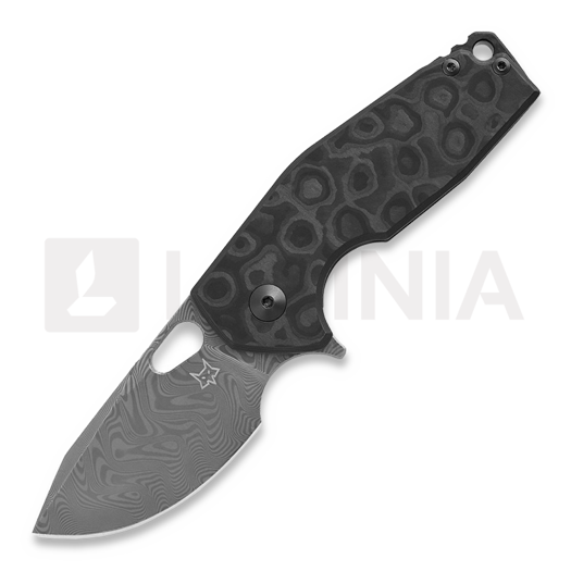 Fox Knives Suru CF/Ti foldekniv, Balbachdamast FX-526DCF