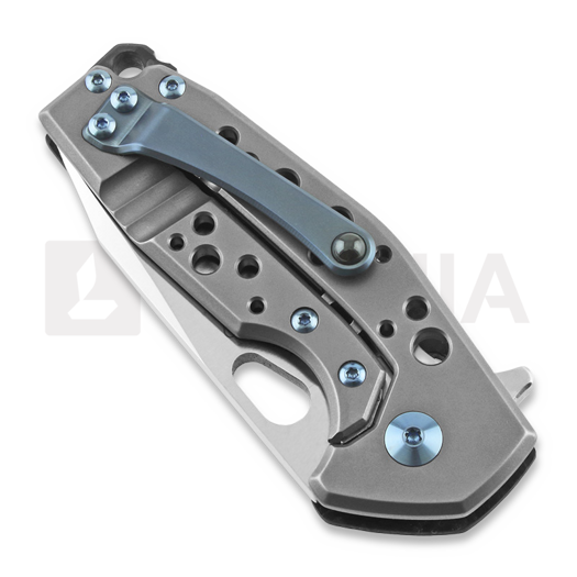 Coltello pieghevole Fox Knives Suru CF/Ti, blu FX-526TCBL