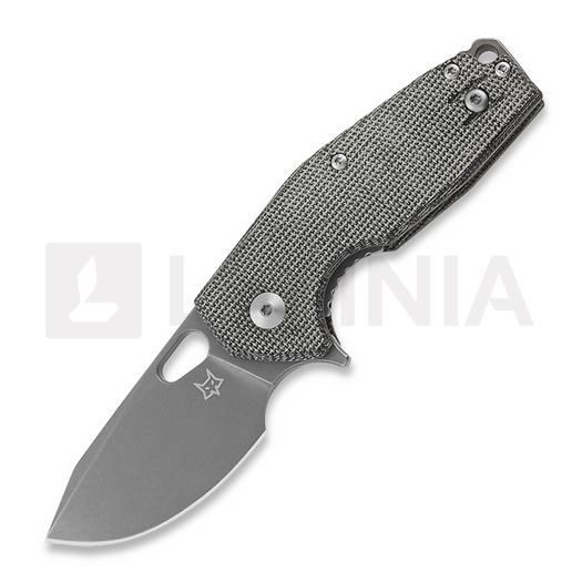 Fox Knives Suru Micarta Linerlock összecsukható kés, fekete FX-526LIMB