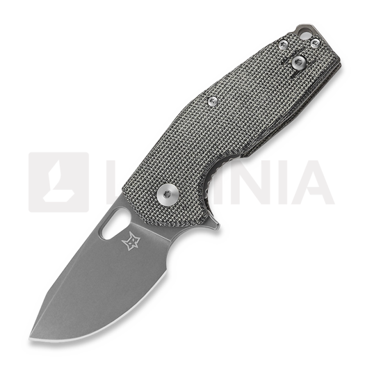 Fox Knives Suru Micarta Linerlock összecsukható kés, fekete FX-526LIMB