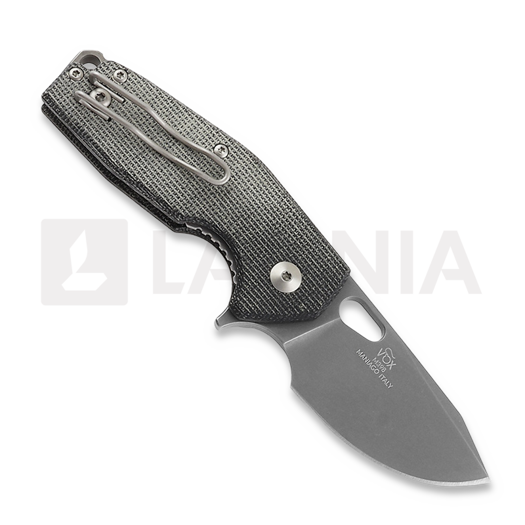 Fox Knives Suru Micarta Linerlock sulankstomas peilis, juoda FX-526LIMB
