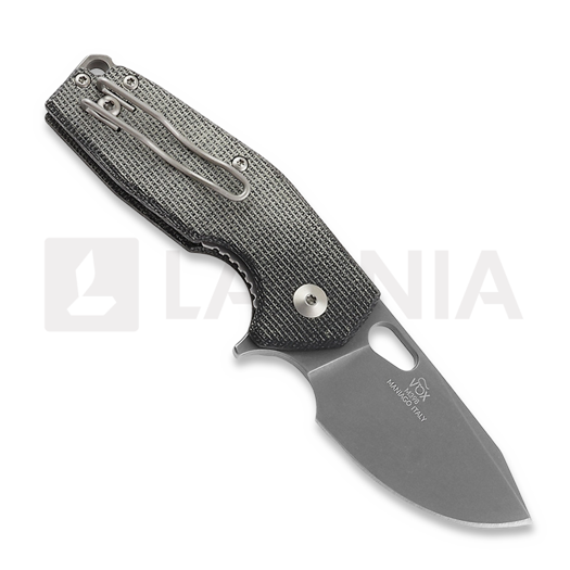 Coltello pieghevole Fox Knives Suru Micarta Linerlock, nero FX-526LIMB