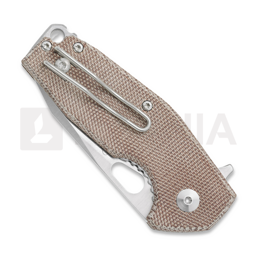 Fox Knives Suru Micarta Linerlock sulankstomas peilis, Natural FX-526LIMNA
