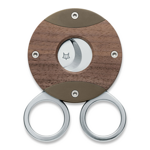 Fox Knives The Circle - Cigar Cutter, American Walnut 744AW