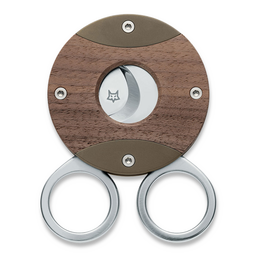 Fox Knives The Circle - Cigar Cutter, American Walnut 744AW
