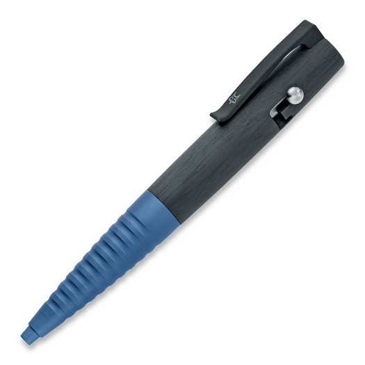 Fox Knives Titanium / Carbon Body Stift, Blue FX-PEN01TICF