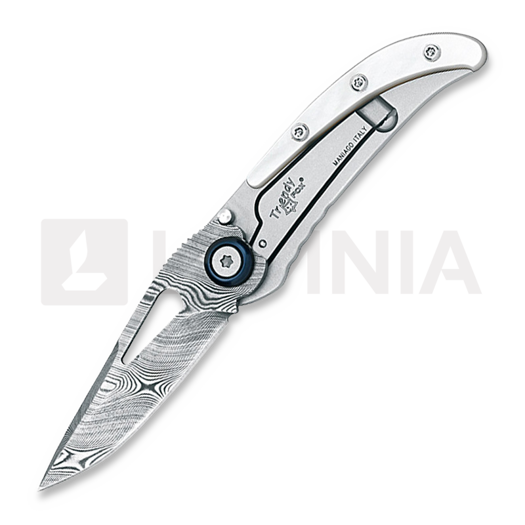 Fox Knives Trendy Damascus foldekniv, mother of pearl 463DMOP