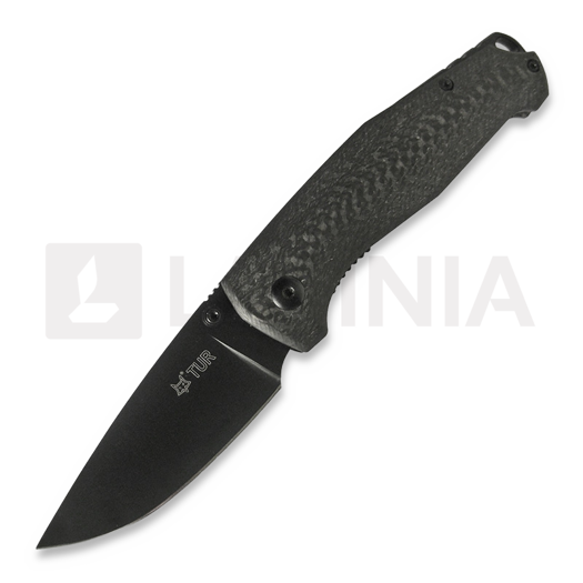 Liigendnuga Fox Knives Tur, must FX-528B
