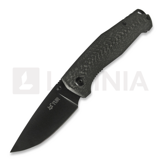 Fox Knives Tur fällkniv, svart FX-528B