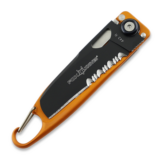 Fox Knives Twice sulankstomas peilis, oranžinėnge 443R