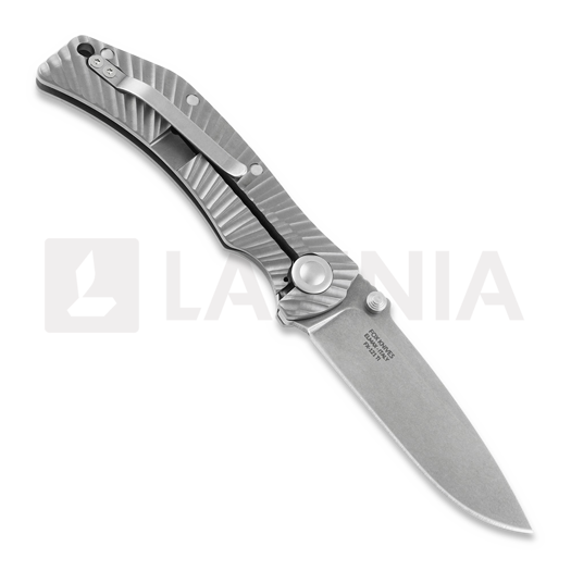 Fox Knives Wilson Combat Extreme sulankstomas peilis, Titanium FX-121TI