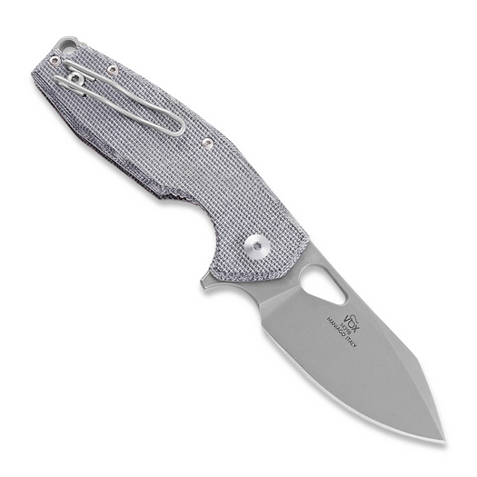 Fox Knives Yaru Micarta Linerlock sulankstomas peilis, juoda FX-527LIMB