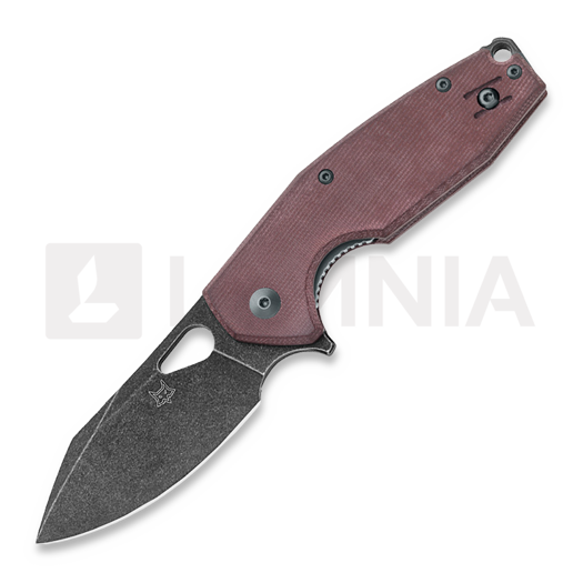 Складной нож Fox Knives Yaru Micarta Linerlock, Burgundy FX-527LIMBU