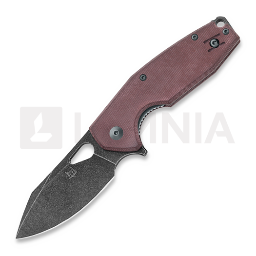 Liigendnuga Fox Knives Yaru Micarta Linerlock, Burgundy FX-527LIMBU