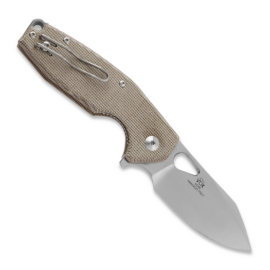 Fox Knives Yaru Micarta Linerlock 折叠刀, Natural FX-527LIMNA