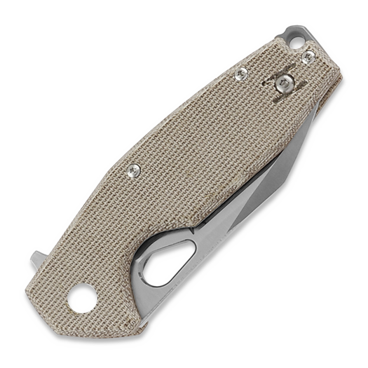 Fox Knives Yaru Micarta Linerlock sulankstomas peilis, Natural FX-527LIMNA