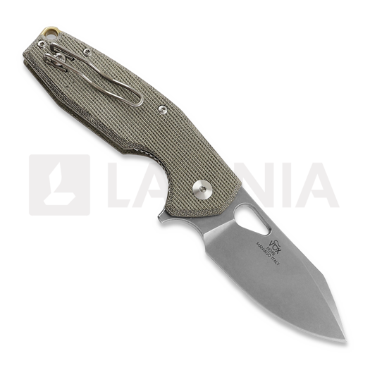 Coltello pieghevole Fox Knives Yaru Micarta Linerlock, verde FX-527LIMOD