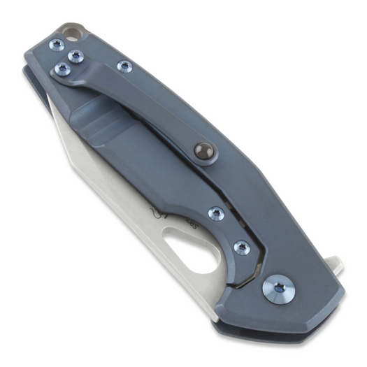 Coltello pieghevole Fox Knives Yaru Ti, blu FX-527TI