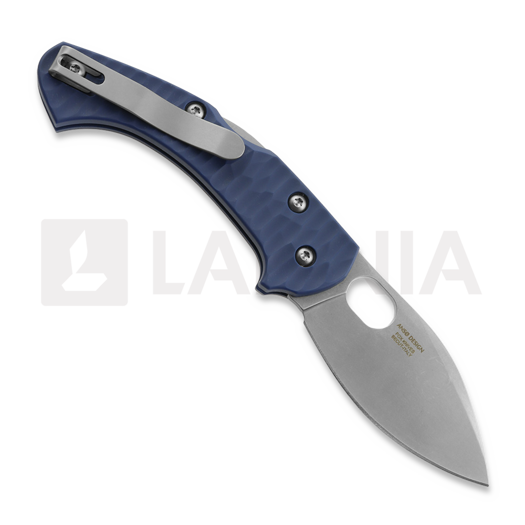 Fox Knives Zero 2.0 - Stonewash - FRN Blue folding knife FX-311BL