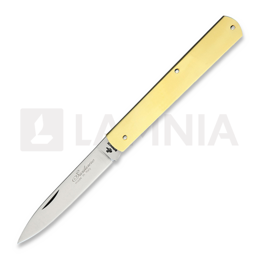 Zavírací nůž Fraraccio Knives Siciliano Extra Slim Brass