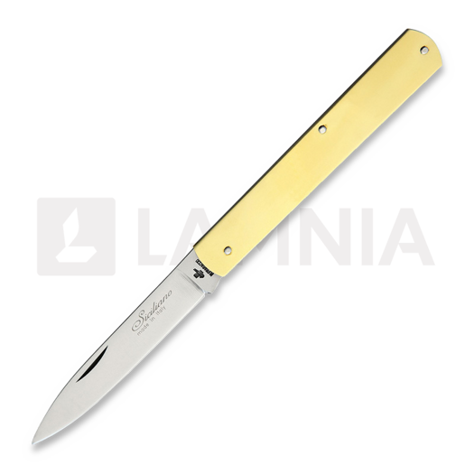 Складной нож Fraraccio Knives Siciliano Extra Slim Brass