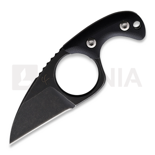 Fred Perrin Le Shorty Black Neck Knife halskniv