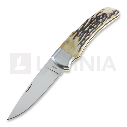 Nóż składany G. Sakai Folding Hunter, stag
