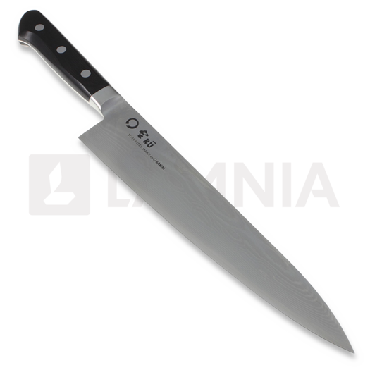 G. Sakai "KU" Damascus Gyuto 8" k&oslash;kkenkniv