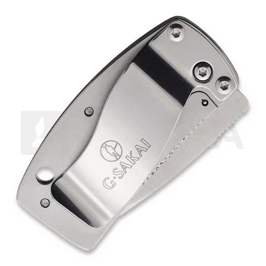 G. Sakai Money Clip Framelock Tanto kääntöveitsi