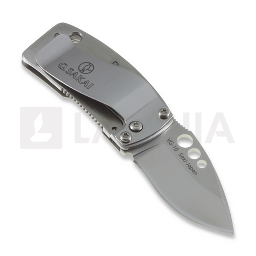 G. Sakai Skull Wildlife Amago folding knife