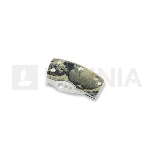 G. Sakai Ukimon összecsukható kés, Blue Wave