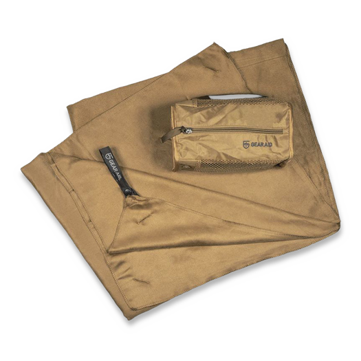 Gear Aid Quick Dry Microfiber Towel XL, Coyote