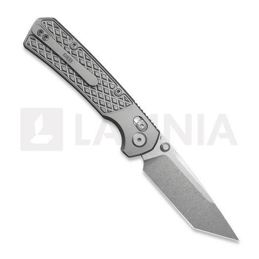 GEO Knife Blaze - Stonewash - Titanium sulankstomas peilis