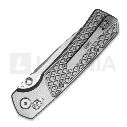 GEO Knife Blaze - Stonewash - Titanium sulankstomas peilis