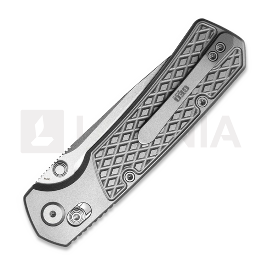 GEO Knife Blaze - Stonewash - Titanium kääntöveitsi