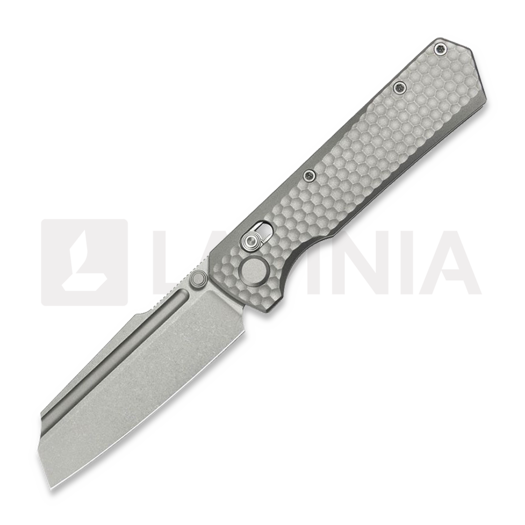 Складний ніж GEO Knife Noxiz - Stonewash - Titanium