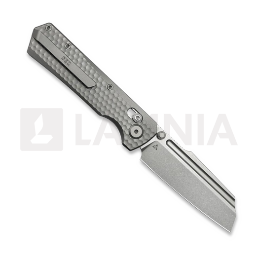 GEO Knife Noxiz - Stonewash - Titanium kääntöveitsi