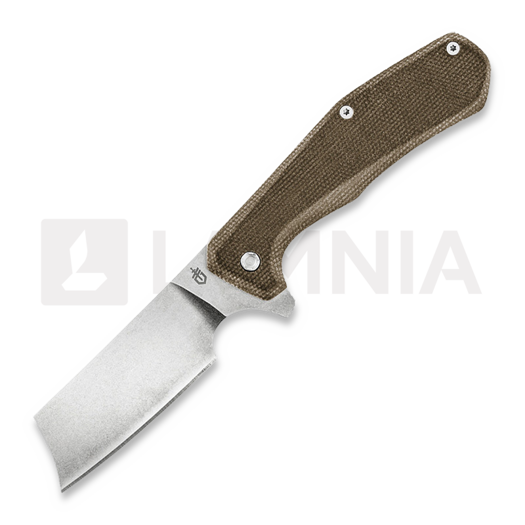 Saliekams nazis Gerber Asada, green micarta G1812