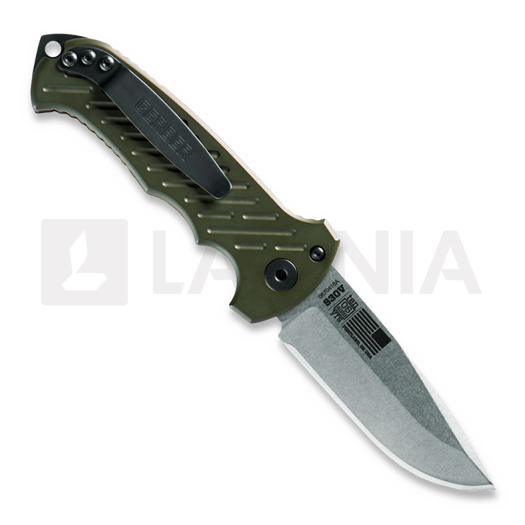 Gerber Auto 06 10th Anniv DP GRN sulankstomas peilis 1263