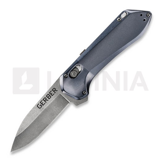 Gerber Highbrow Pivot Lock A/O 折り畳みナイフ, 青 G1520