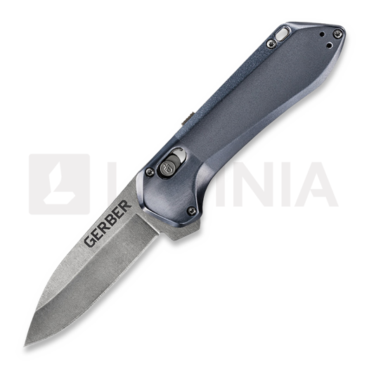 Gerber Highbrow Pivot Lock A/O 折り畳みナイフ, 青 G1520
