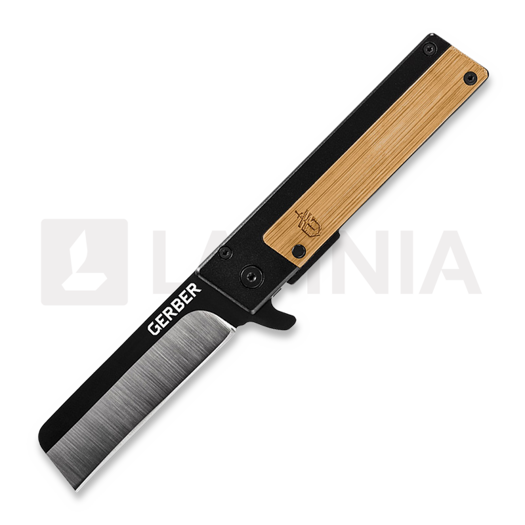 Gerber Quadrant Framelock Bamboo sulankstomas peilis 1702