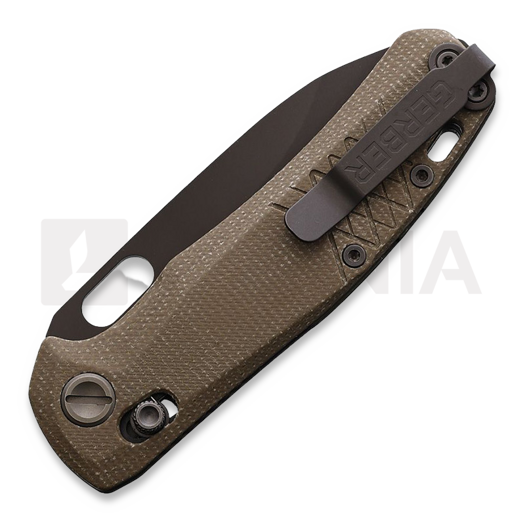Gerber Scout Pivot Lock sulankstomas peilis, Tan Micarta G1064582