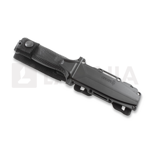 Gerber Strongarm veitsi, musta, combo terä G1060