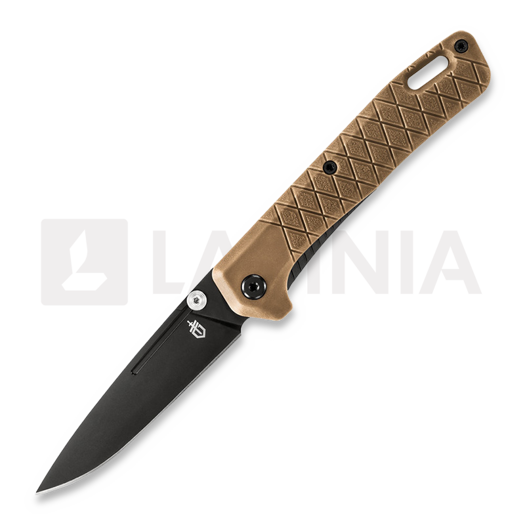 Gerber Zilch Linerlock kääntöveitsi, ruskea 30001880