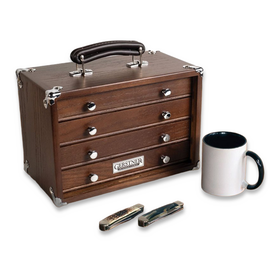 Gerstner International 4-Drawer Mini Portable Chest