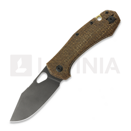 Saliekams nazis GiantMouse ACE Atelier, burlap micarta