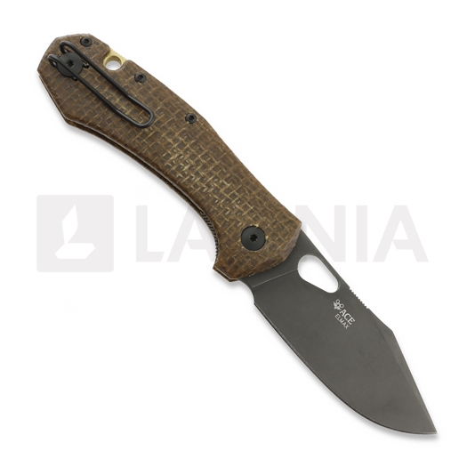 Складной нож GiantMouse ACE Atelier, burlap micarta