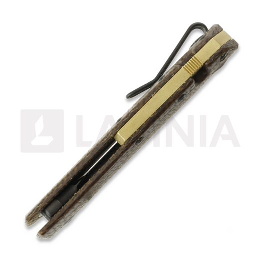 Zav&iacute;rac&iacute; nůž GiantMouse ACE Atelier, burlap micarta